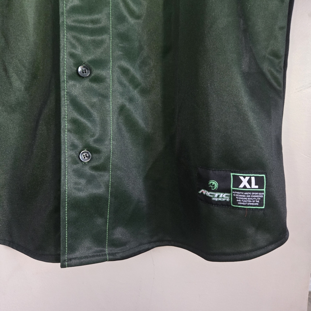 Arctic Cat Team Jersey Button Up Shirt Snowmobile Snow Top Mens XL - Picture 4 of 6